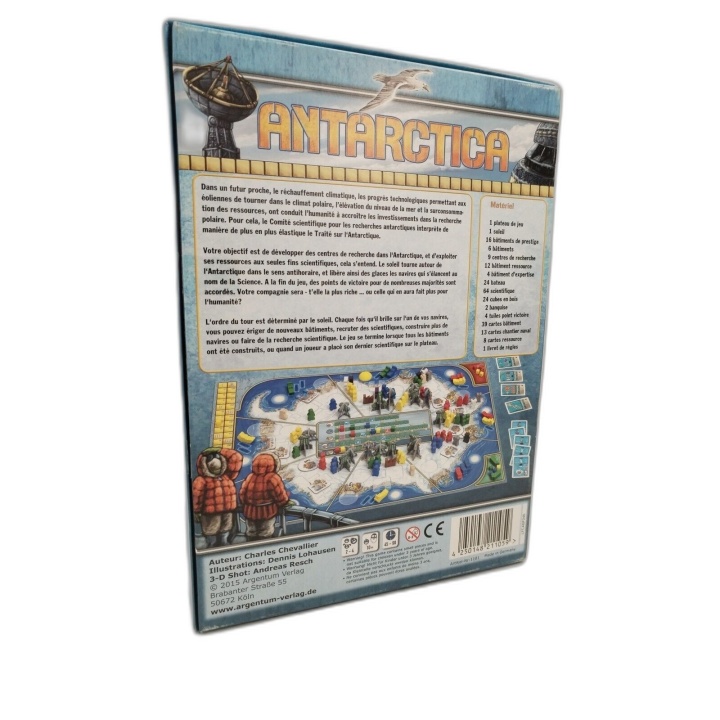 Antarctica - Argentum Verlag - Jeu Construction Polaire 2-4 Joueurs -