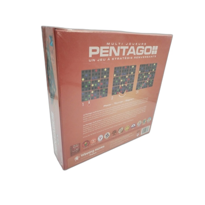 Pentago Multi Joueurs - Winning Moves - Jeu Stratégie 2-4 Joueurs - 6