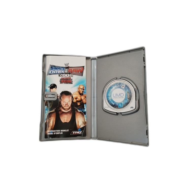 WWE SmackDown vs Raw 2008 Featuring ECW - PSP - Jeu Combat Catch - Occ