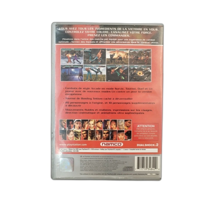 Tekken Tag Tournament Platinum - PlayStation 2 - Jeu Combat PS2 - Occa