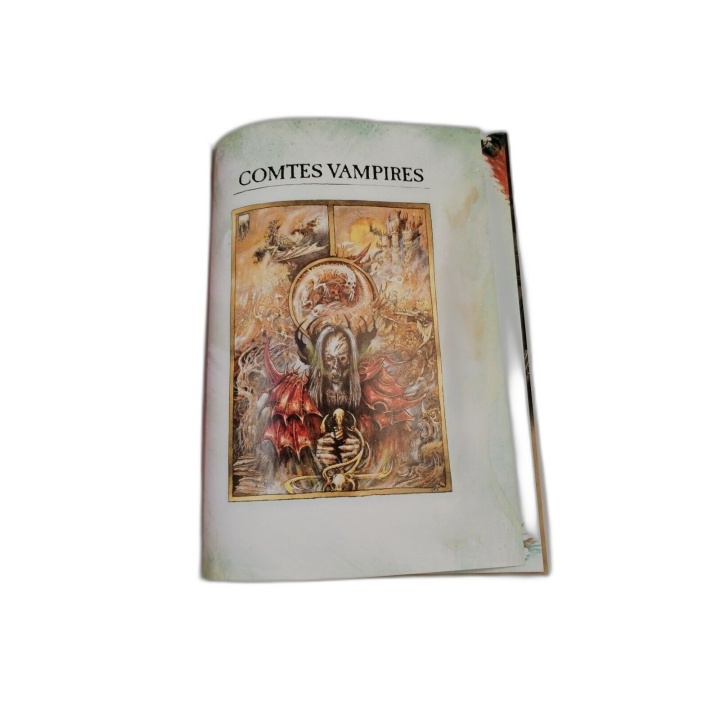 Warhammer Armées Comtes Vampires - Livre de Règles VF - Jeu de Figurin