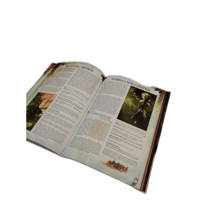 Warhammer Armées Comtes Vampires - Livre de Règles VF - Jeu de Figurin