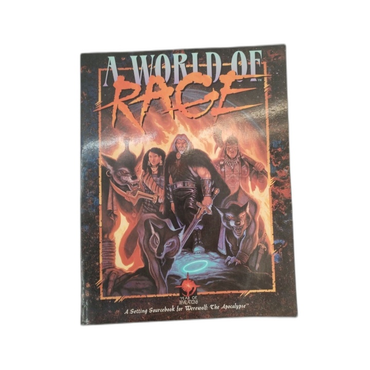 A World of Rage - Sourcebook Werewolf The Apocalypse - White Wolf - JD