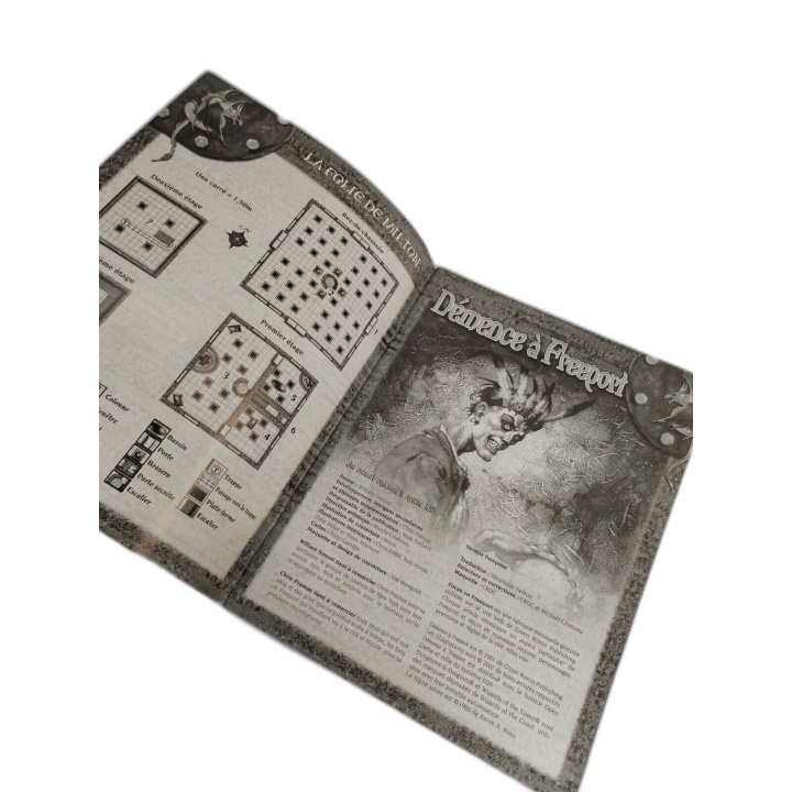 Démence à Freeport F3 - Module D&D d20 System - Aventure JDR Niveaux 4