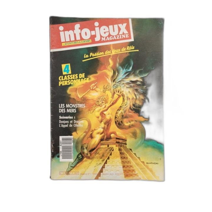 Info-Jeux Magazine N°7 - Jeu de Rôle - Donjons Dragons L'Appel de Cthu