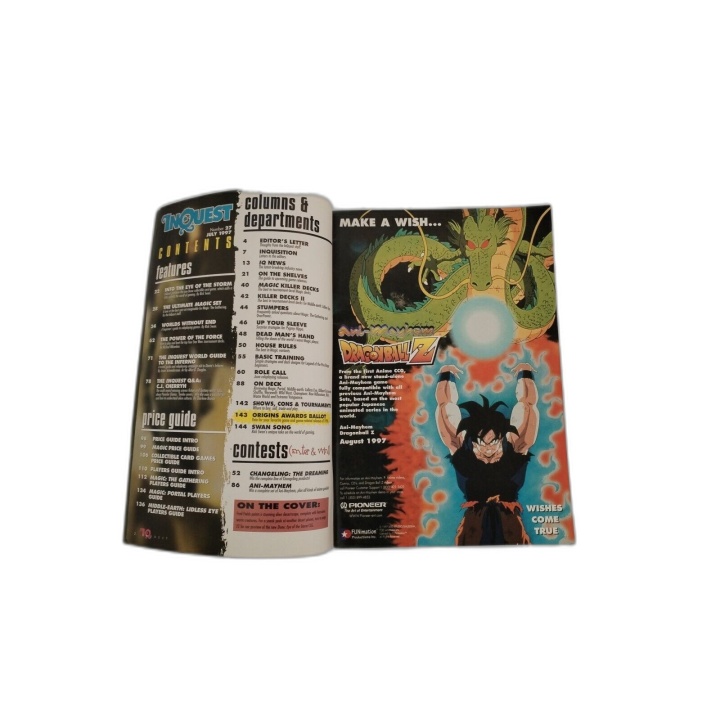InQuest Magazine N°27 Juillet 1997 - Star Wars & Magic The Gathering -