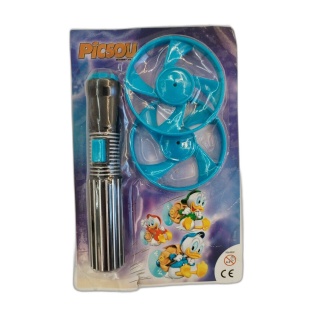 Picsou Disney - Lanceur Toupie Volante Bleu - Jouet Enfant 3 ans+ - Ne