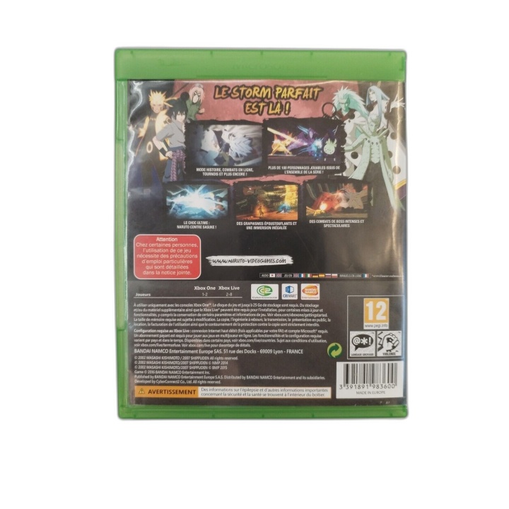 Naruto Shippuden Ultimate Ninja Storm 4 - Xbox One - Jeu Combat Anime