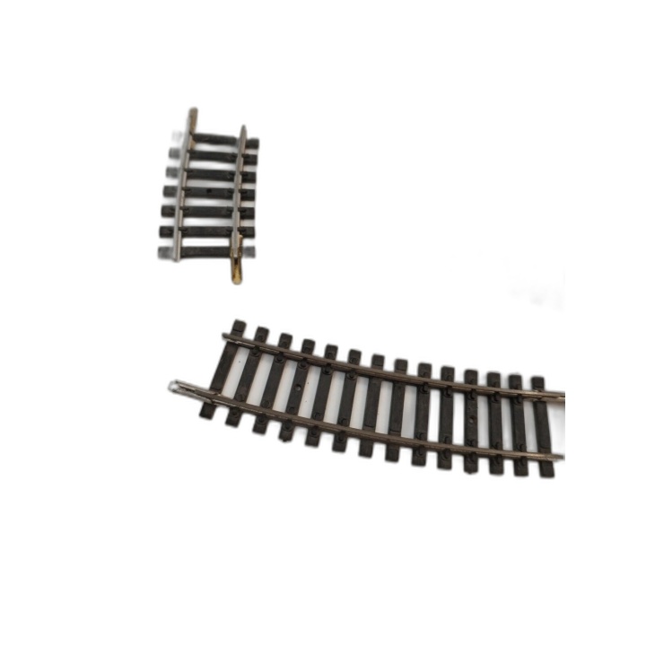 Lot Rails Trains HO Märklin Compatible - Rails Droits Courbes + Câble 