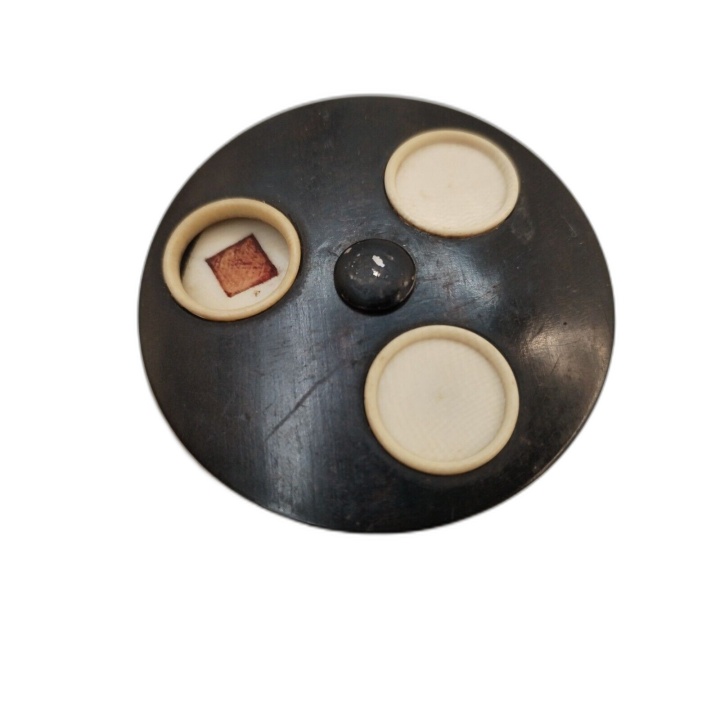 Plateau de Jeu Artisanal Billes - Jeu Ancien en Bois Céramique - Occas