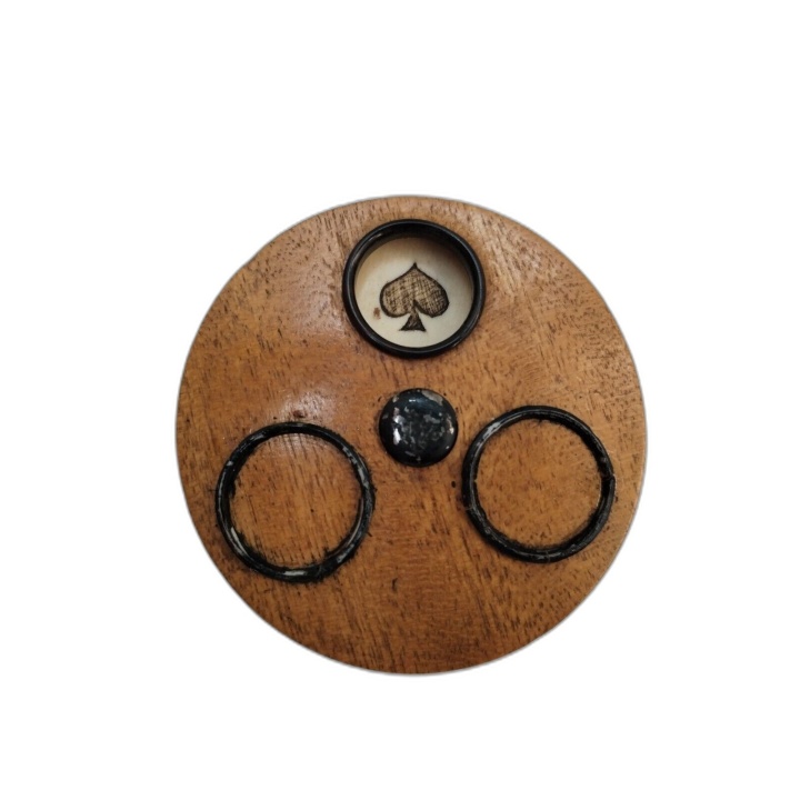 Tour de Magie Anneaux Baguette Bois Artisanale - Accessoire Prestidigi