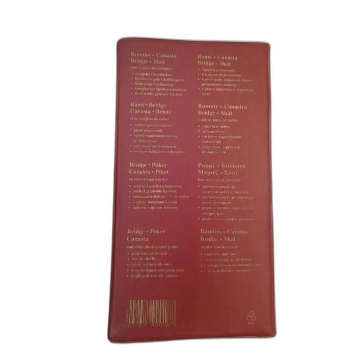 Coffret Jeux de Cartes Rommé Canasta Bridge Skat Doppelkopf - Étui Rig