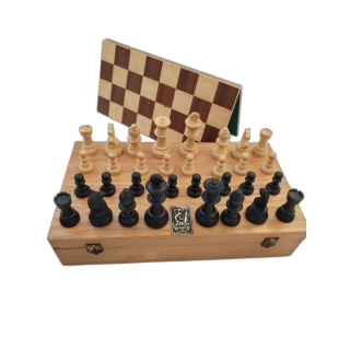 Jeu d'Échecs Lardy International - Coffret Bois Staunton Échiquier Pli