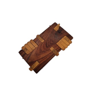 Boîte Scorer Boulodrome Artisanale en Bois - Marqueur de Points Pétanq