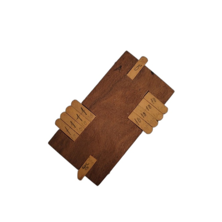 Casse-Tête en Bois Artisanal - Puzzle 3D Bois - Jeu de Logique - Occas