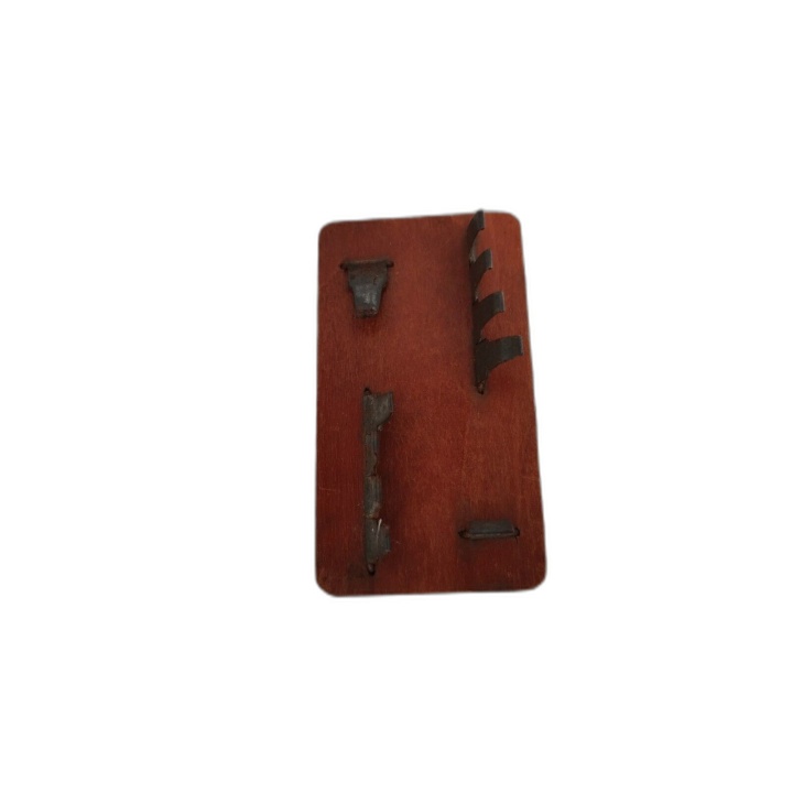 Marqueur Compteur de Points Bridge Whist - Bois & Métal Vintage - Occa