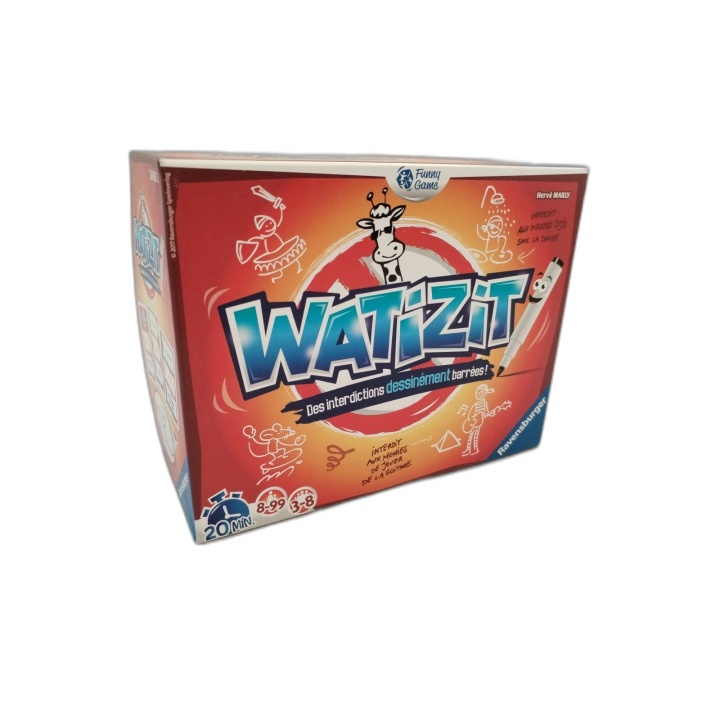 Watizit - Ravensburger - Jeu de Dessin & Devinettes 3-8 Joueurs - 8 an