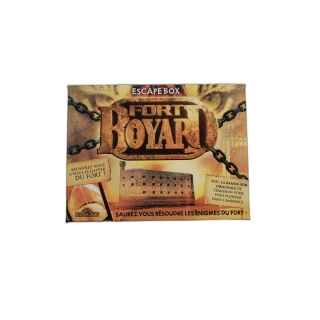 Fort Boyard Escape Box - Dragon d'Or - Escape Game 2-6 Joueurs - 10 an