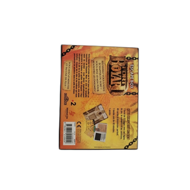 Fort Boyard Escape Box - Dragon d'Or - Escape Game 2-6 Joueurs - 10 an