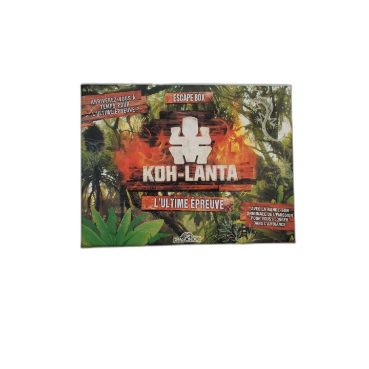 Koh-Lanta L'Ultime Épreuve - Escape Box Dragon d'Or - Jeu Ambiance Fam