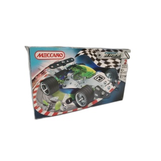 Meccano Turbo - Voiture Course à Construire 2 Modèles 90+ Pièces - 7-1