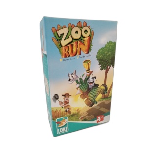 Zoo Run - Loki - Jeu de Course Animaux Enfants - 2-4 Joueurs - Dès 4 a