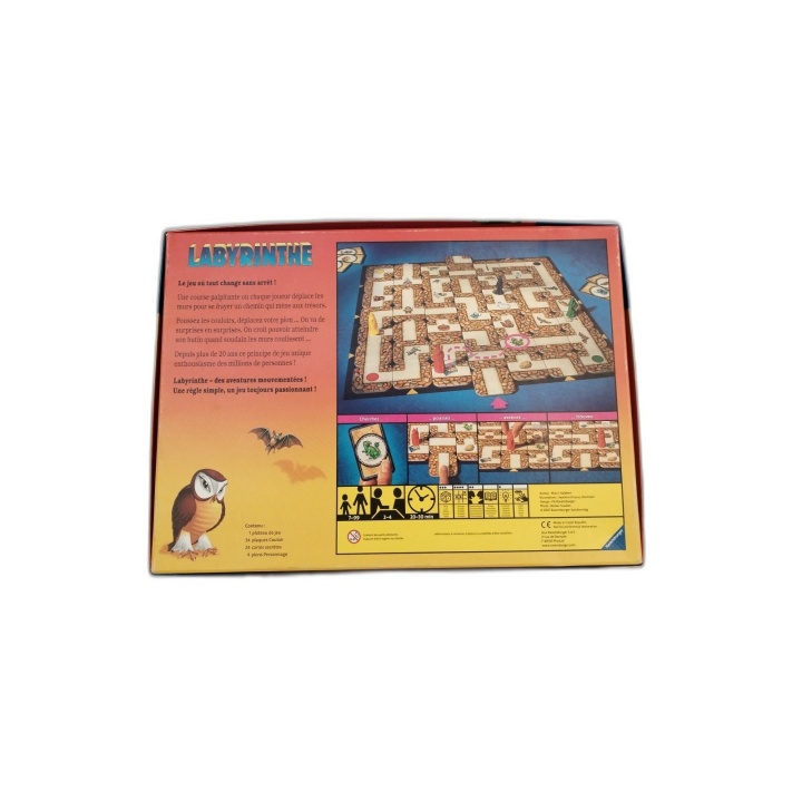 Labyrinthe - Ravensburger - Jeu Famille Chasse aux Trésors 2-4 Joueurs