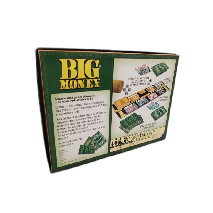 Big Money Ravensburger - Jeu de Dés Familial 2-5 Joueurs - Dès 8 ans -