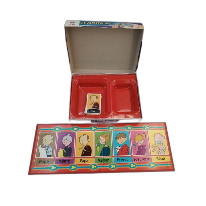 Le Menteur - MB Jeux - Jeu de Cartes Bluff Famille 2-6 Joueurs - Dès 7