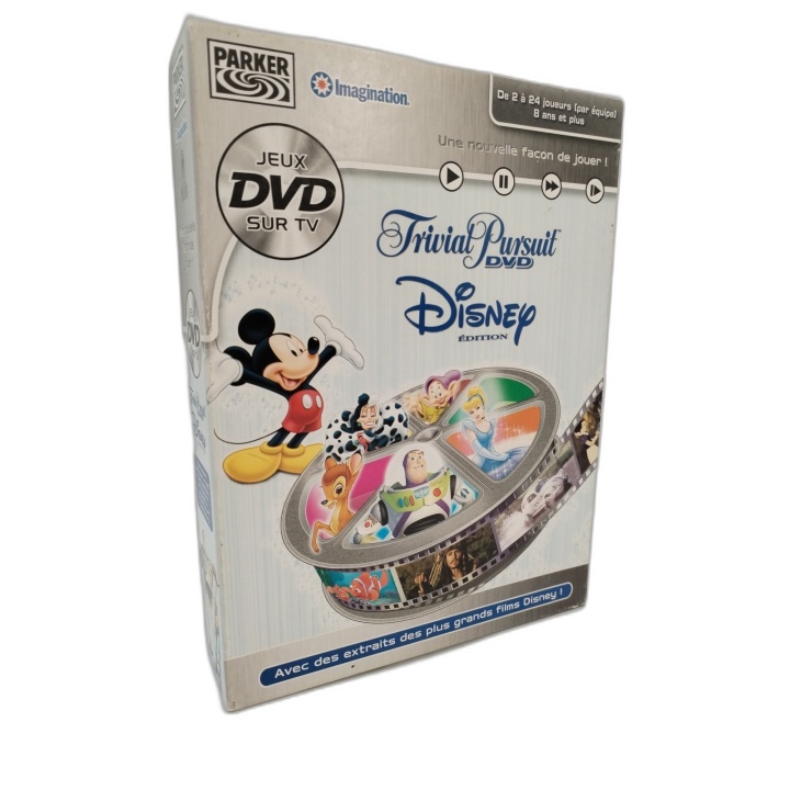 Trivial Pursuit DVD Disney Edition - Parker - Jeu Quiz 2-24 Joueurs -
