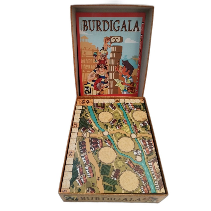 Burdigala - ID&AL Editions - Bruno Cathala - Jeu Stratégie 2-4 Joueurs