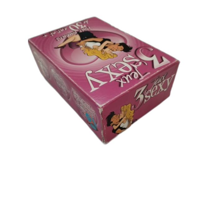 3 Jeux Sexy Coquins Adultes - Cartes, Strip Poker, Dés Amour - 30 ans+