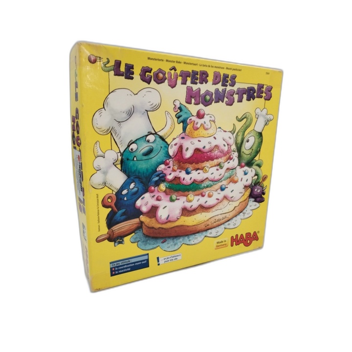 Le Goûter des Monstres - HABA - Jeu Adresse Enfants 2-5 Joueurs - Dès