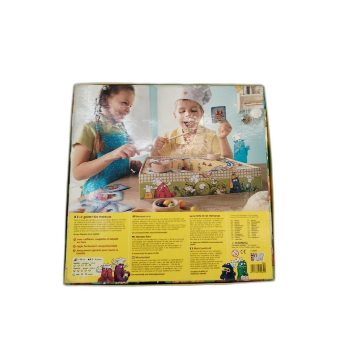 Le Goûter des Monstres - HABA - Jeu Adresse Enfants 2-5 Joueurs - Dès