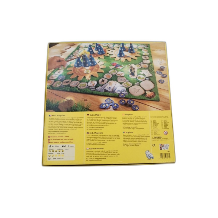 Petits Magiciens - HABA - Jeu Mémoire Enfant avec Baguette Magnétique