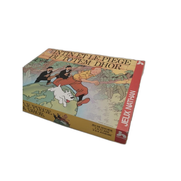 Tintin et le Piège du Totem Dhor - Jeux Nathan - Jeu Société 2-4 Joueu