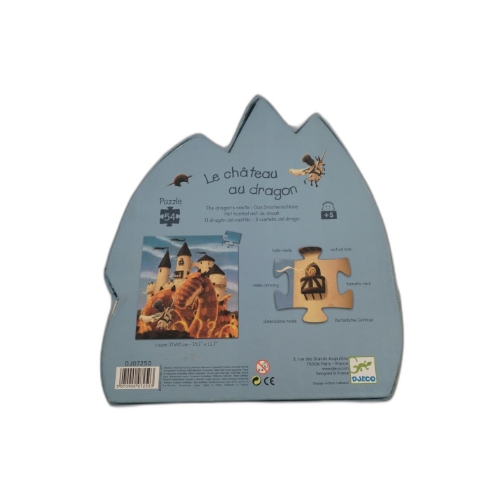 Djeco Puzzle Silhouette Dragon 54 pièces - Enfant 5 ans+ - Occasion Co