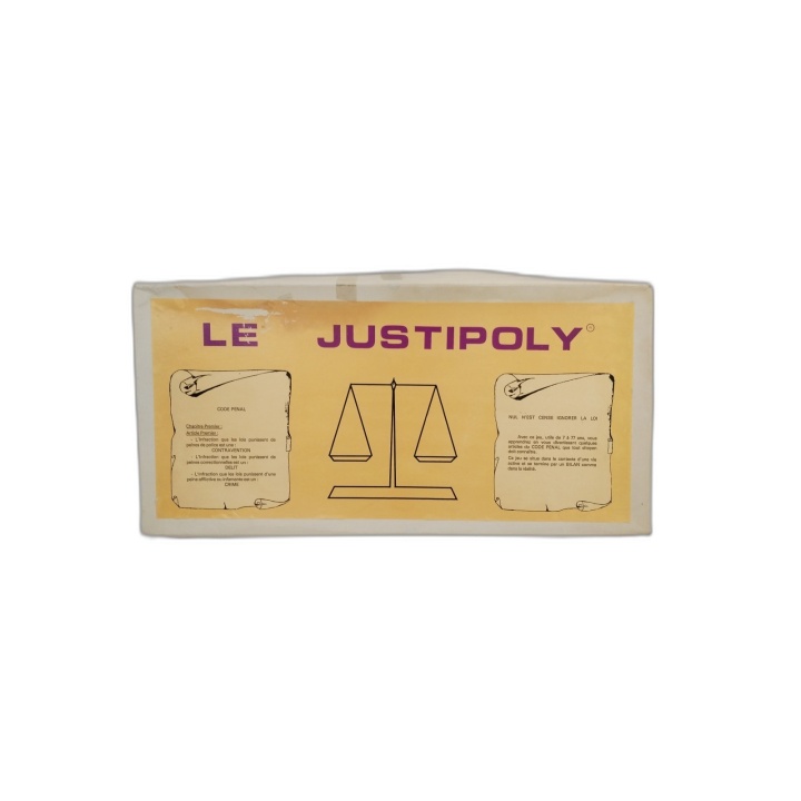 Le Justipoly - Jeu de société Code Pénal Éducatif - 7 à 77 ans - Occas