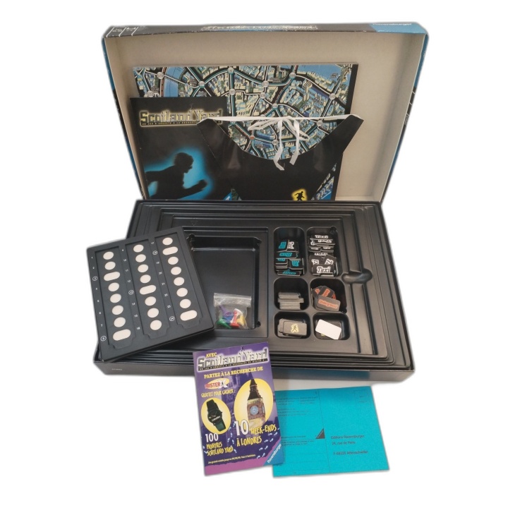 Scotland Yard - Ravensburger - Jeu Enquête Poursuite 3-6 Joueurs - 10