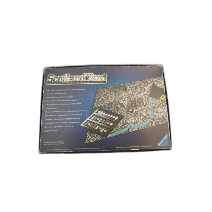 Scotland Yard - Ravensburger - Jeu Enquête Poursuite 3-6 Joueurs - 10