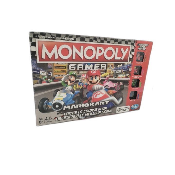 Monopoly Gamer Mario Kart - Hasbro Nintendo - Jeu Société 2-4 Joueurs