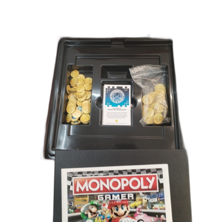 Monopoly Gamer Mario Kart - Hasbro Nintendo - Jeu Société 2-4 Joueurs
