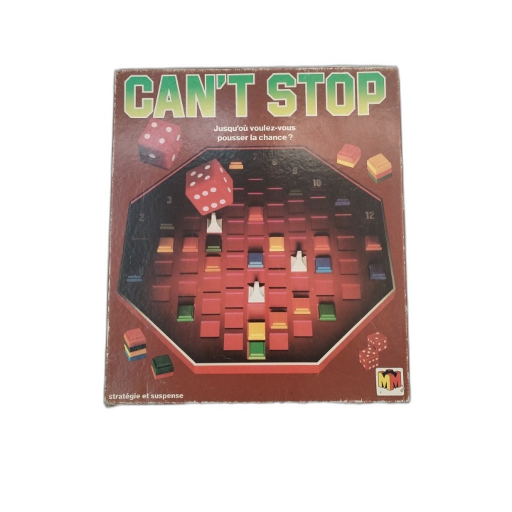 Can't Stop - MM - Jeu de Dés Stratégie 2-4 Joueurs - Dès 9 ans - Occas