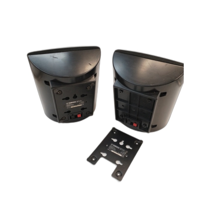Paire d'Enceintes Yamaha Compactes Noires - Home Cinéma HiFi - Occasio