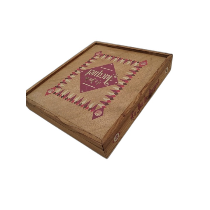 Le Jeu de Jacquet Atlas - Plateau Bois Rééd. Ancien - Backgammon 2 Jou