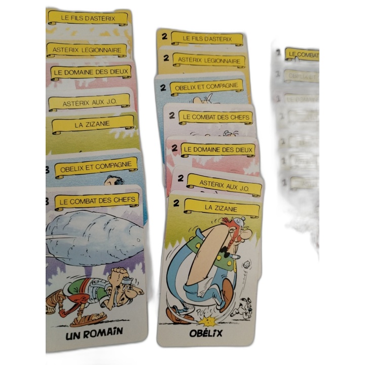 7 Familles Astérix - Jean Brunet / Uderzo - Jeu de Cartes Vintage 1995
