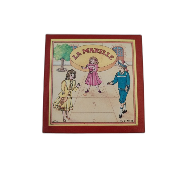 La Marelle - Tic et Patte / A.Vial - Réédition Jeux Anciens - Jeu Trad