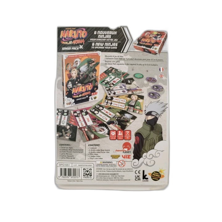 Naruto Ninja Arena Sensei Pack - Extension Don't Panic Games - 2-4 Jou