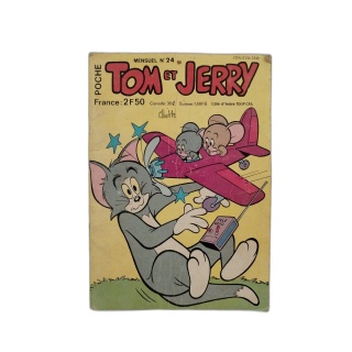 Tom et Jerry Poche N°24 - BD Mensuel Vintage 1979 - Bande Dessinée Rét