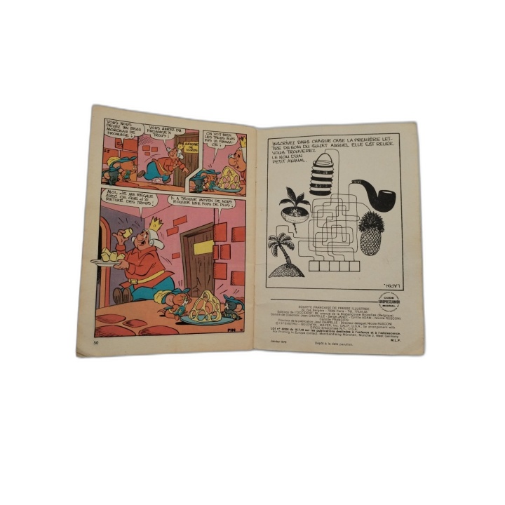 Tom et Jerry Poche N°24 - BD Mensuel Vintage 1979 - Bande Dessinée Rét